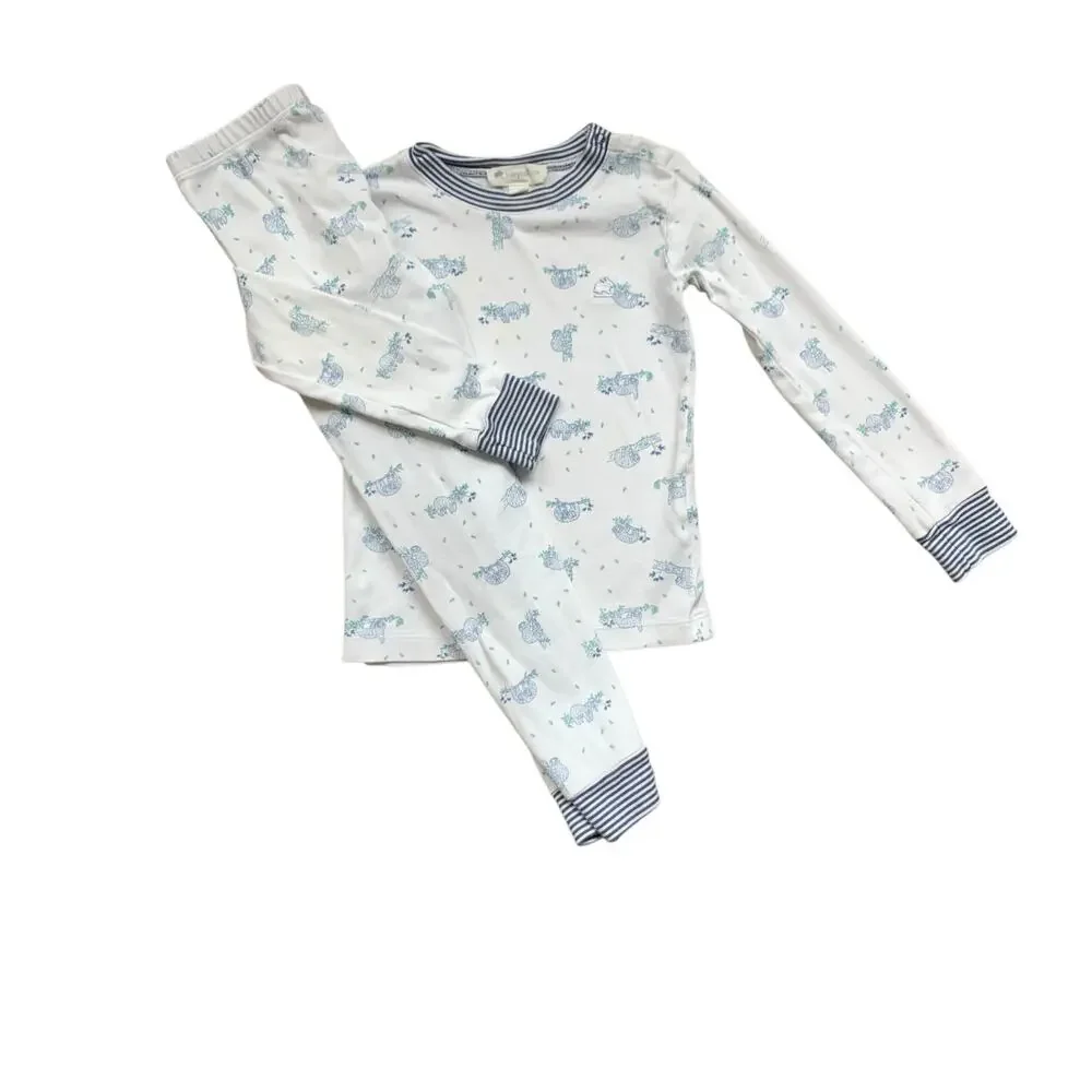 Babycottons Pima Cotton Sloth Pajamas